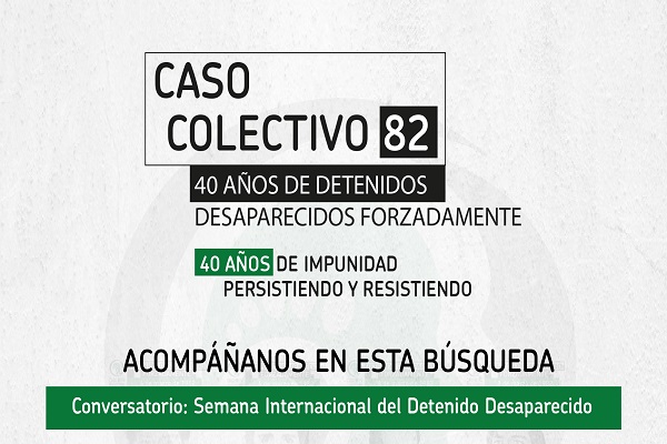 En el marco de la Semana contra la desaparición forzada en Colombia les esperamos este viernes en este importante conversatorio 