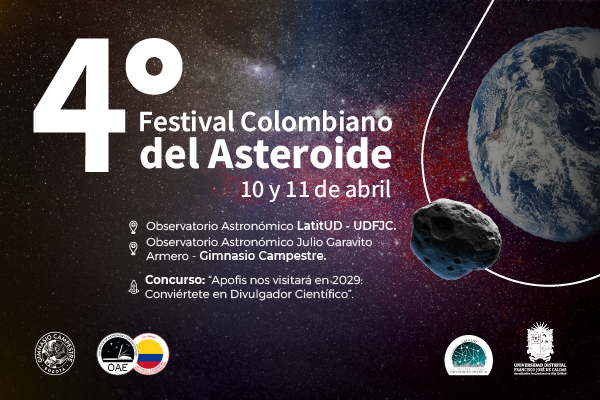 Todo listo para la 4ta Edición del ‘Festival Colombiano del asteroide – AstroCO’