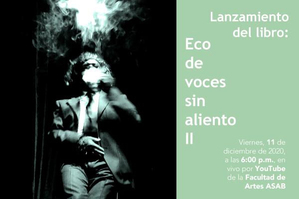 Imagen evento Lanzamiento del libro Ecos de voces sin aliento II