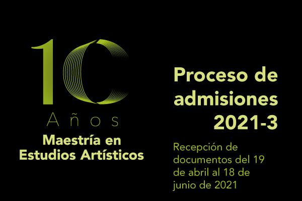 Imagen evento Ingresa a la Maestría en Estudios Artísticos ¡Inscripciones abiertas!