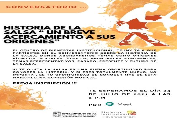 Imagen evento Participa en el gran conversatorio de la salsa