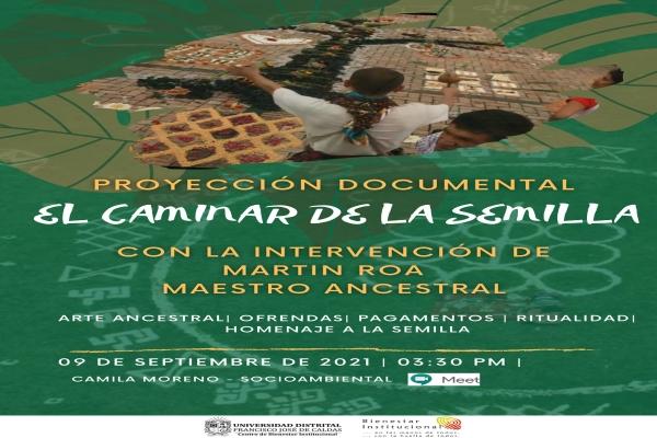Imagen evento Únete a la proyección del documental 'El caminar de la semilla'