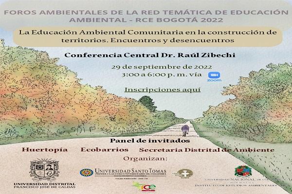 Imagen evento Foro de Educación Ambiental Comunitaria