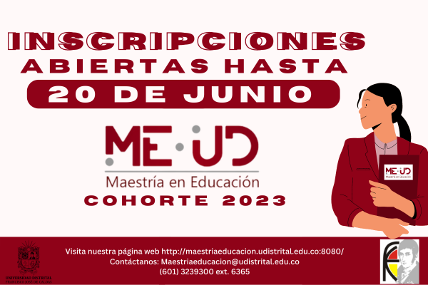 Imagen evento Inscripciones Abiertas Maestría en Educación