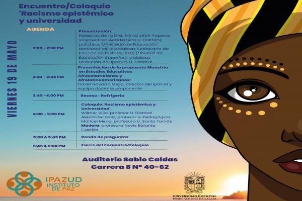 Imagen evento ENCUENTRO/COLOQUIO: ‘RACISMO EPISTÉMICO Y UNIVERSIDAD’