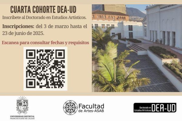 Imagen evento DEA-UD abre la Convocatoria de Admisiones para la 4ta cohorte