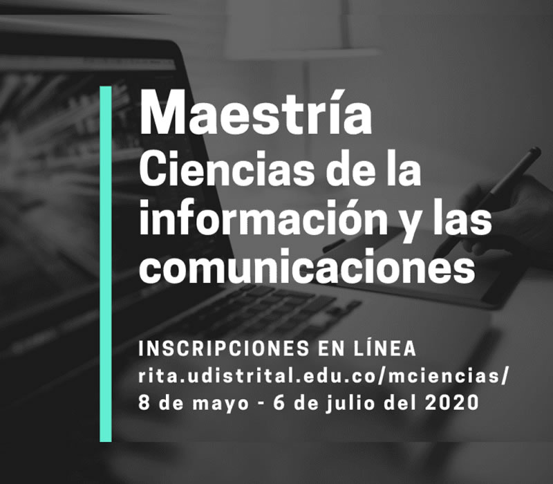Imagen publicación: Inscríbete a la Maestría en Ciencias de la Información y las Comunicaciones