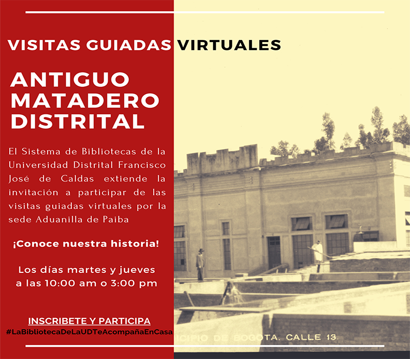 Imagen noticia: Participa en las visitas guiadas virtuales al antiguo Matadero Distrital