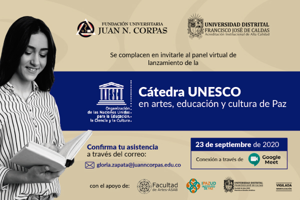 Imagen publicación: Lanzamiento de la Cátedra UNESCO en Artes, Educación y Cultura de Paz