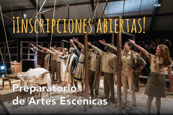 Imagen publicación: Inscripciones abiertas para el Preparatorio de Artes Escénicas
