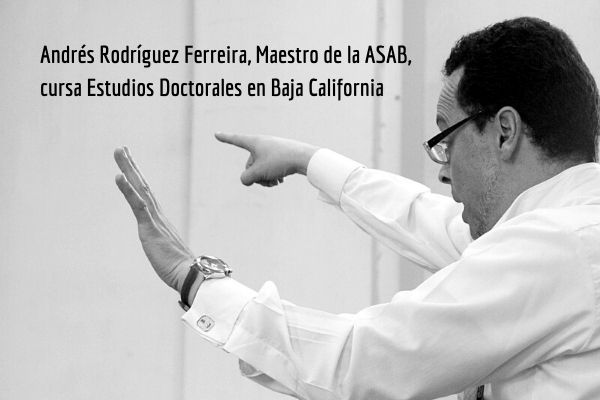 Imagen publicación: Andrés Rodríguez Ferreira, próximo a culminar Estudios Doctorales en Baja California