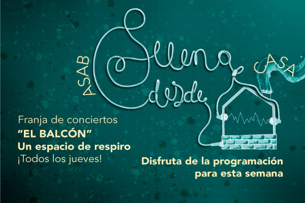 Imagen publicación: Participa todos los jueves de los conciertos dialogados: 'El Balcón'- Un espacio de respiro