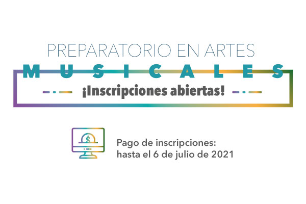 Imagen publicación: Preparatorio de Artes Musicales tiene abiertas sus inscripciones 2021-3