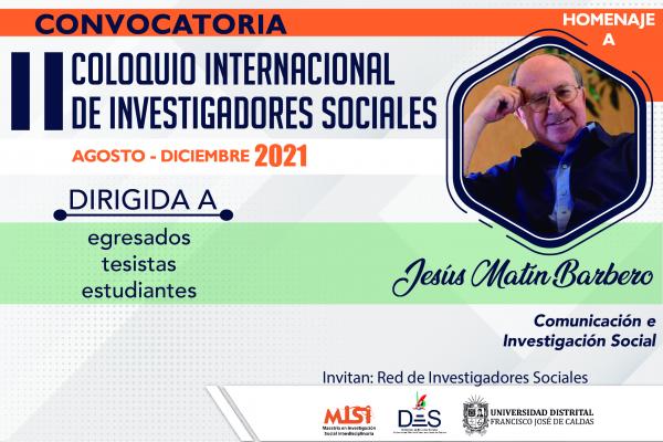 Imagen publicación: Abierta convocatoria para participar en el II Coloquio Internacional de Investigadores Sociales