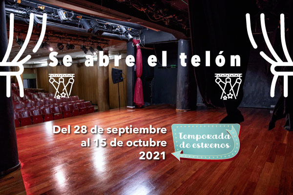 Imagen publicación: Inicia la Temporada de Estrenos de Artes Escénicas 2021-1 ¡Siente el teatro!