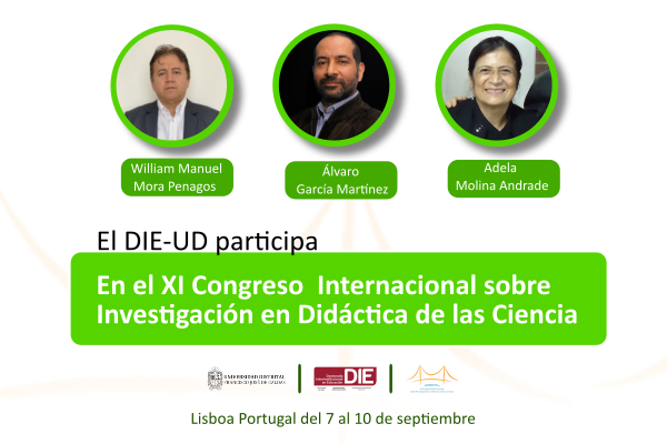 Imagen publicación: Profesores del DIE-UD participan en congreso internacional de investigación 