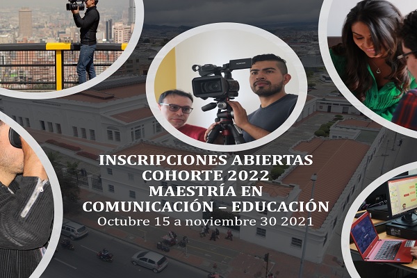 Imagen publicación: Inscripciones abiertas para la Maestría en Comunicación – Educación cohorte 2022