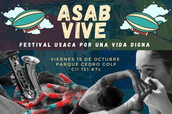 Imagen publicación: Estudiantes y docentes participan de ASAB Vive en el marco del Festival USACA, por una vida digna