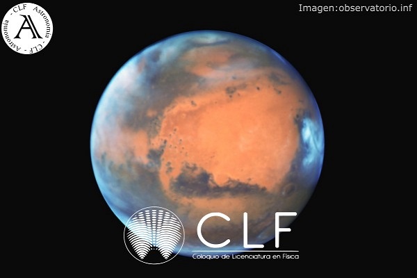 Imagen publicación: En el Coloquio de Licenciatura en Física: la evolución extrema del clima de Marte 