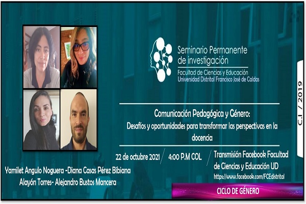 Imagen publicación: Te esperamos este 22 de octubre en el Seminario Permanente de Investigación