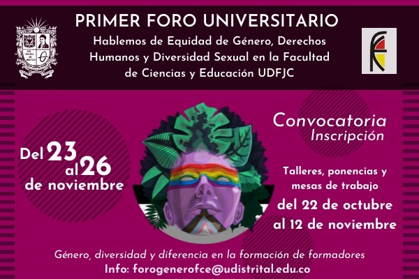 Imagen publicación: Hablemos de equidad de género, DDHH y diversidad sexual en la Fac. de Ciencias y Educación
