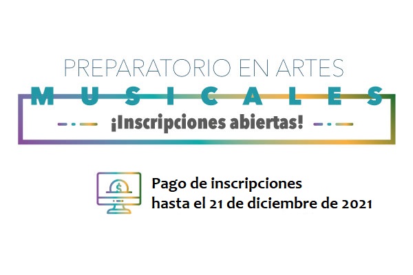 Imagen publicación: Preparatorio de Artes Musicales tiene abiertas sus inscripciones 2022-1