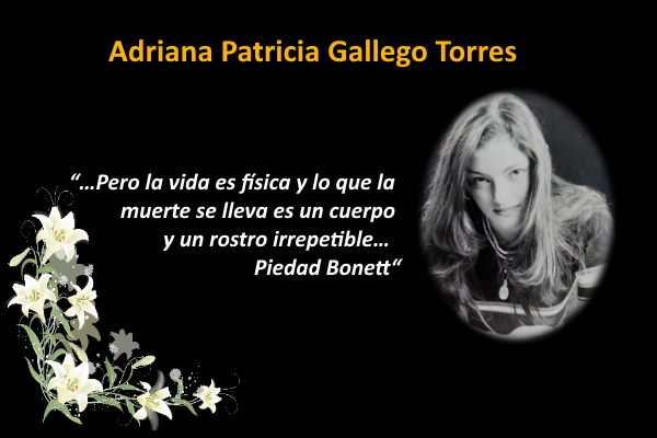 Imagen publicación: Universidad Distrital lamenta la partida de la profesora Adriana Gallego