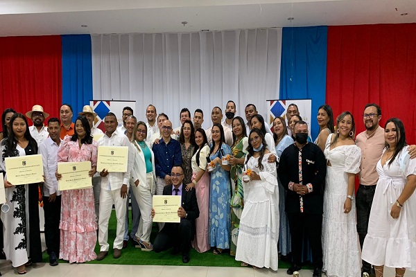 Imagen publicación: 16 nuevos graduados de la Maestría en Educación Extensión La Guajira