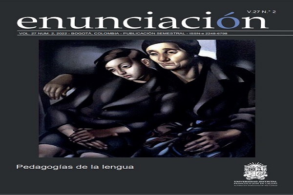 Imagen noticia: Enunciación presenta su último número  Vol. 27 No.2 Pedagogías de la Lengua