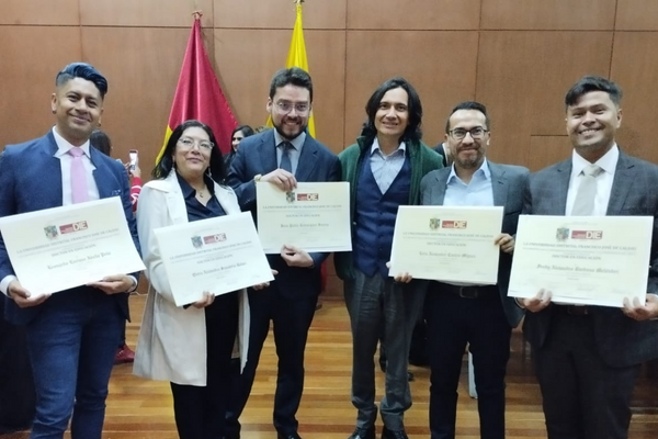 Conoce los nuevos Doctores en Educación de la Universidad Distrital Francisco José de Caldas