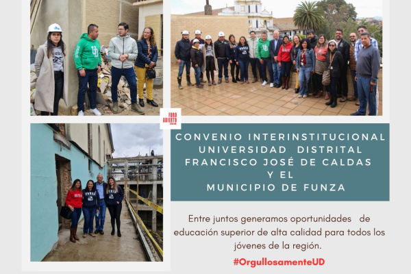 Imagen publicación: La Universidad Distrital y el Municipio de Funza generando juntos, oportunidades de educación superior de alta calidad