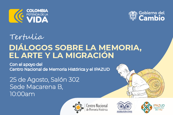 Imagen noticia: ¡Tertuliemos! Diálogos sobre la memoria, el arte y la migración