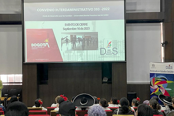 Evento de cierre Convenio 393 de 2022 Alcaldía Local de Fontibón - DES UD