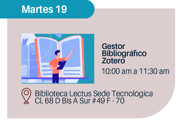 Imagen publicación: Agenda de Formación Presencial Septiembre Biblioteca UD
