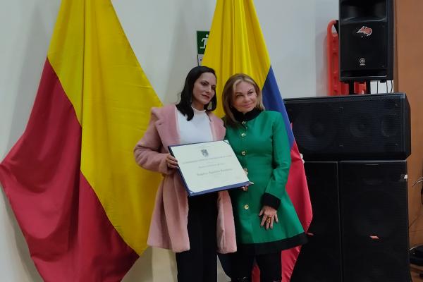 Imagen publicación: Grado póstumo de Doctora en Estudios Sociales conferido a Angélica Aguillón Lombana