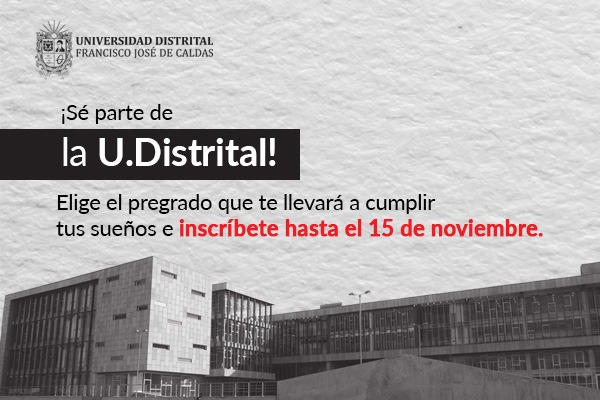 Imagen noticia: Universidad Distrital abre admisiones periodo académico 2025-1 ¡inscríbete!