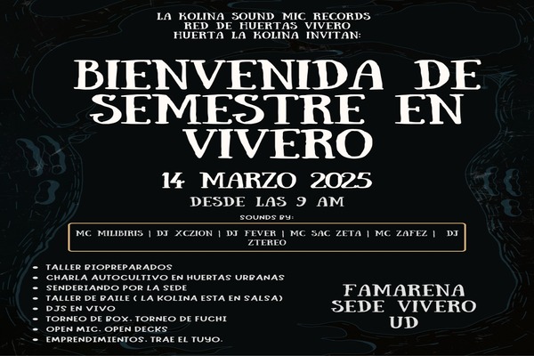 Imagen publicación: Sede Vivero inicia el semestre con actividades ambientales
