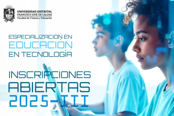 Imagen publicación Especialización en Educación en Tecnología 