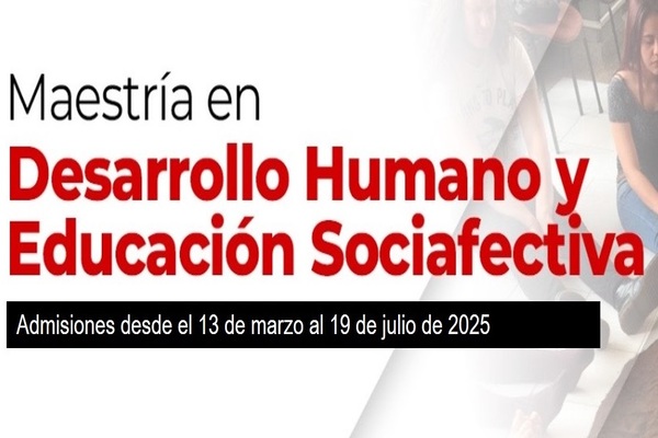 Imagen publicación Maestría en Desarrollo Humano y Educación Socioafectiva, amplió su proceso de admisiones