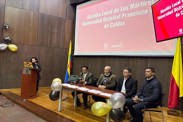 Imagen publicación Universidad Distrital firmó Convenio con el Fondo de Desarrollo de Los Mártires