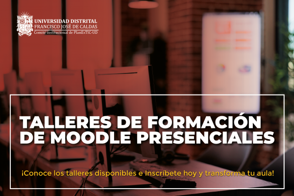 Imagen noticia:  ¡Docente UD, potenciemos juntos la evaluación en Moodle!  