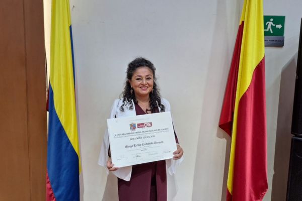 Imagen publicación: Cuatro voces en el pensamiento pedagógico en Colombia