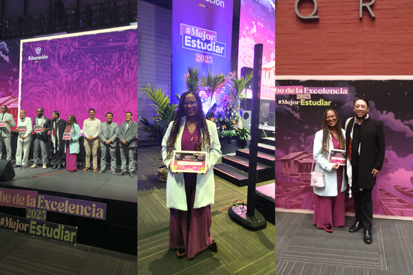 Imagen noticia: Docente Nevis Balanta, reconocida en la Noche de la Excelencia 2025 