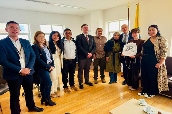 Imagen publicación Se inicia agenda para cooperación académica entre la Universidad Distrital y la Embajada de Rusia
