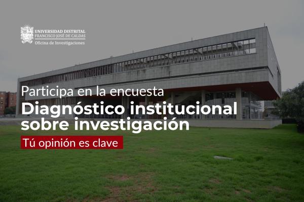 Participa en el diagnóstico institucional sobre investigación de la Universidad Distrital