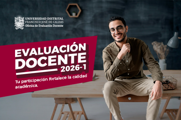 Imagen publicación Conozca el cronograma de fechas de Evaluación Docente 2026-1