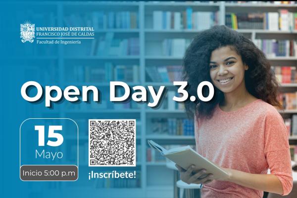 Imagen publicación:  Participe del III Open Day - Feria de Posgrados de la Facultad de Ingeniería de la UD