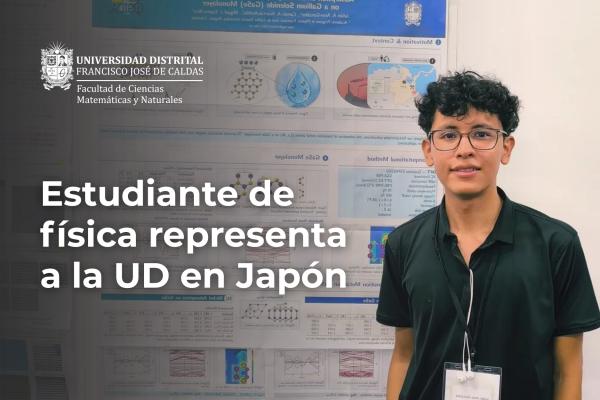 Imagen publicación Estudiante de Física De La UD Representa a la Universidad en La Compound Semiconductor Week 2026 en Japón