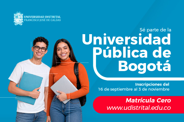 Imagen publicación Hasta el 3 de noviembre estarán abiertas las admisiones en la Universidad Distrital 