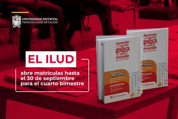 Imagen publicación El ILUD abre matrículas hasta el 30 de septiembre para el cuarto bimestre  